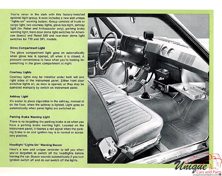 1968 AMC Accessories Brochure Page 16